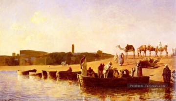  ross - À la traversée de la rivière Arabian Edwin Lord Weeks